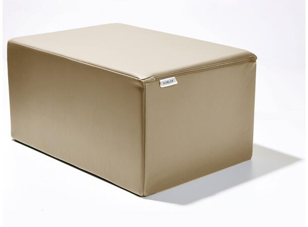 Holdning/Støtte Puff 60 x 50 x 40 cm Creme